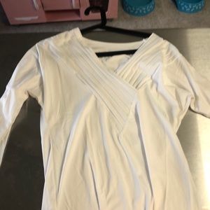 Women’s white long sleeve shirt